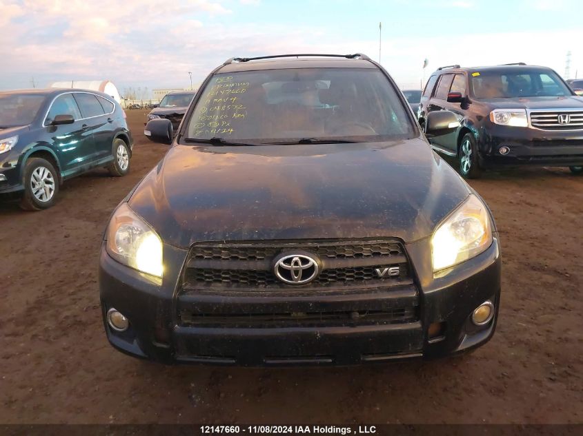 2011 Toyota Rav4 Sport VIN: 2T3RK4DV0BW048532 Lot: 12147660