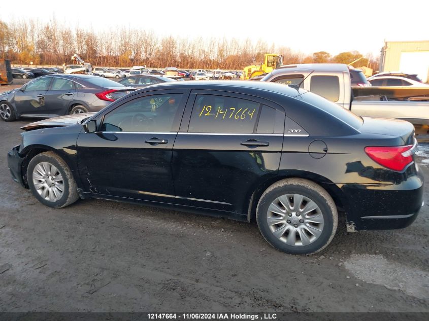 2014 Chrysler 200 Lx VIN: 1C3CCBABXEN231793 Lot: 12147664