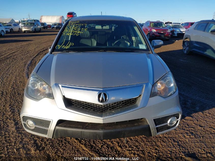 2011 Acura Rdx VIN: 5J8TB1H2XBA800158 Lot: 12147733