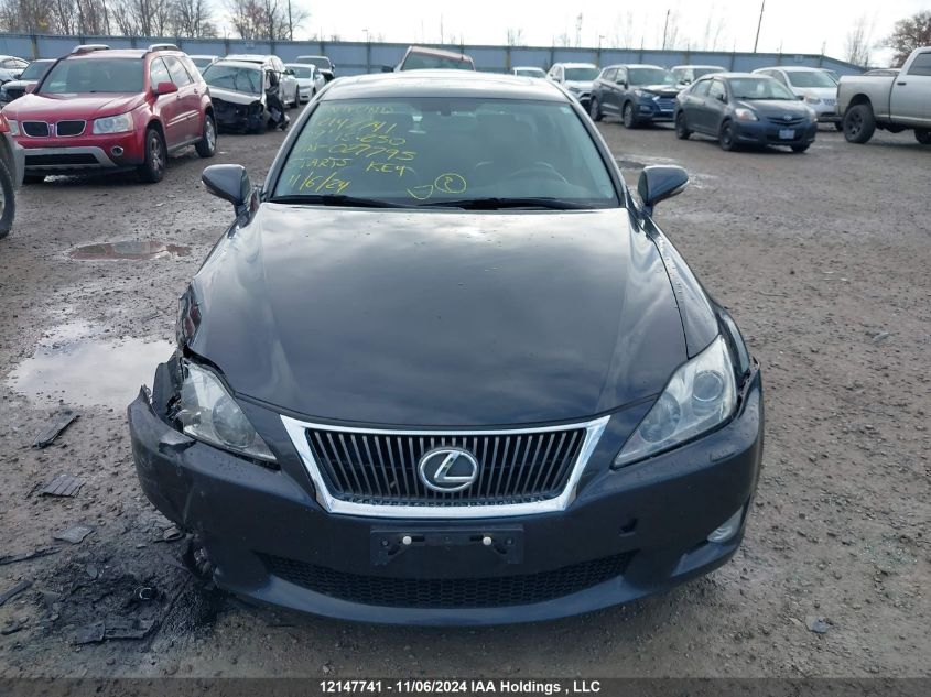 2009 Lexus Is 250 VIN: JTHCK262895027795 Lot: 12147741