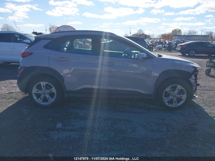 2022 Hyundai Kona Preferred Awd With Sun And Leather Package VIN: KM8K6CABXNU892178 Lot: 12147870