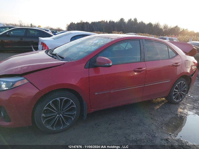 2014 Toyota Corolla L/Le/Le Pls/Prm/S/S Pls VIN: 2T1BURHE5EC016838 Lot: 12147876