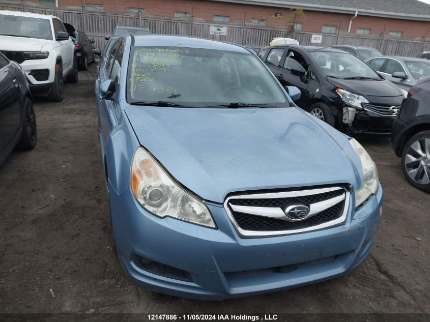 2011 Subaru Legacy 2.5I Premium VIN: 4S3BMGB69B3213893 Lot: 12147886