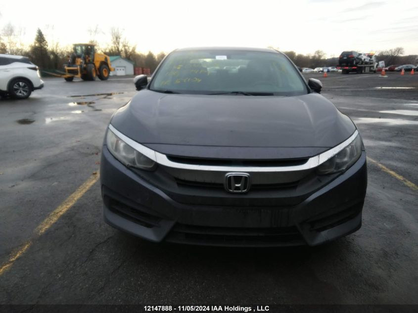 2016 Honda Civic Lx VIN: 2HGFC2F5XGH030453 Lot: 12147888