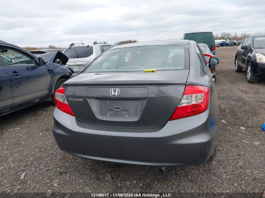 2012 Honda Civic Sdn VIN: 2HGFB2F42CH041662 Lot: 12148017