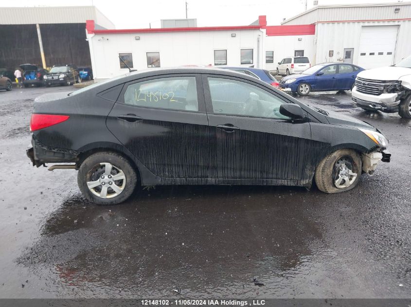 2017 Hyundai Accent Gl VIN: KMHCT4AE0HU292531 Lot: 12148102