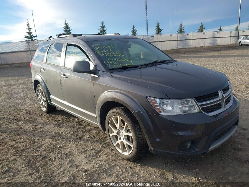 2016 Dodge Journey R/T VIN: 3C4PDDFGXGT128905 Lot: 12148145