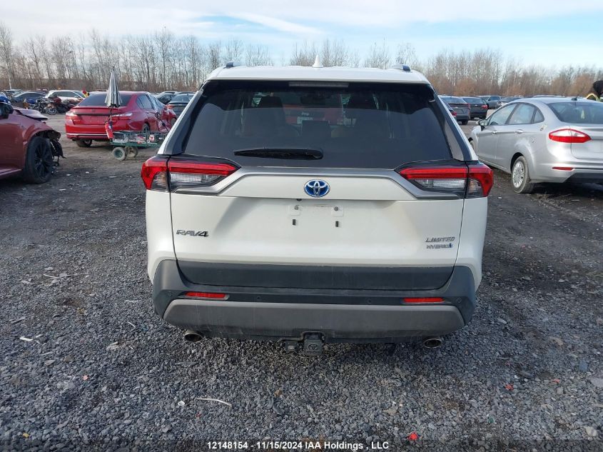 2022 Toyota Rav4 Limited VIN: 2T3DWRFV6NW132903 Lot: 12148154