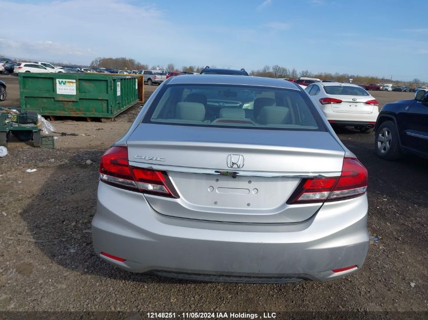 2015 Honda Civic Lx VIN: 2HGFB2F47FH027325 Lot: 12148251