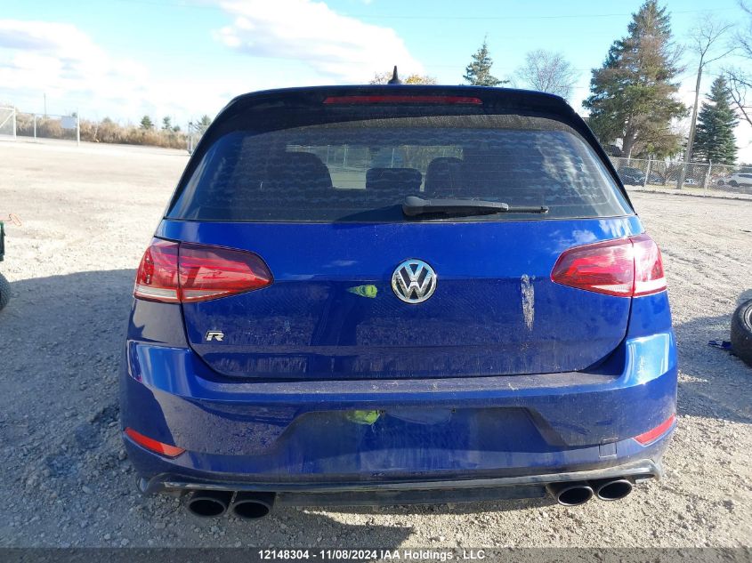 2018 Volkswagen Golf R VIN: WVWVF7AU6JW193123 Lot: 12148304