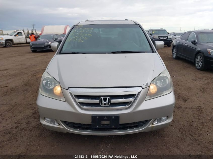 2006 Honda Odyssey VIN: 5FNRL38816B500396 Lot: 12148313