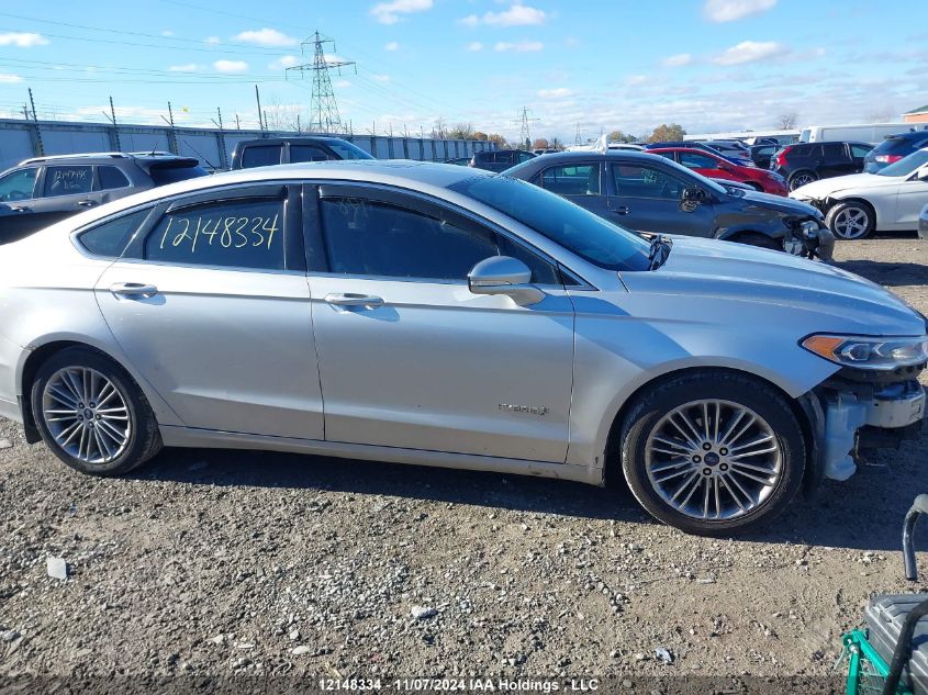 2017 Ford Fusion Se Hybrid VIN: 3FA6P0LU3HR121398 Lot: 12148334