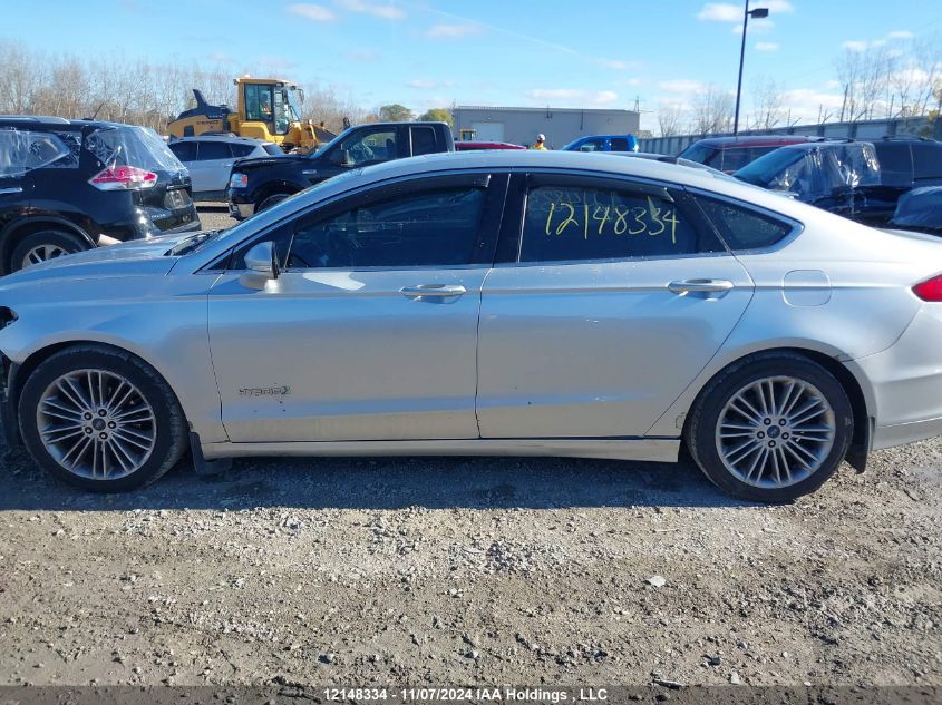 2017 Ford Fusion Se Hybrid VIN: 3FA6P0LU3HR121398 Lot: 12148334