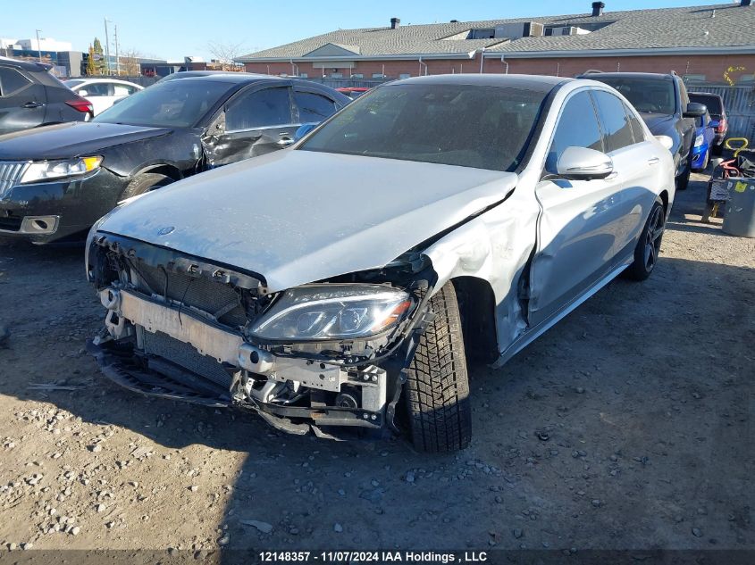 2017 Mercedes-Benz C-Class VIN: 55SWF4KB7HU226143 Lot: 12148357