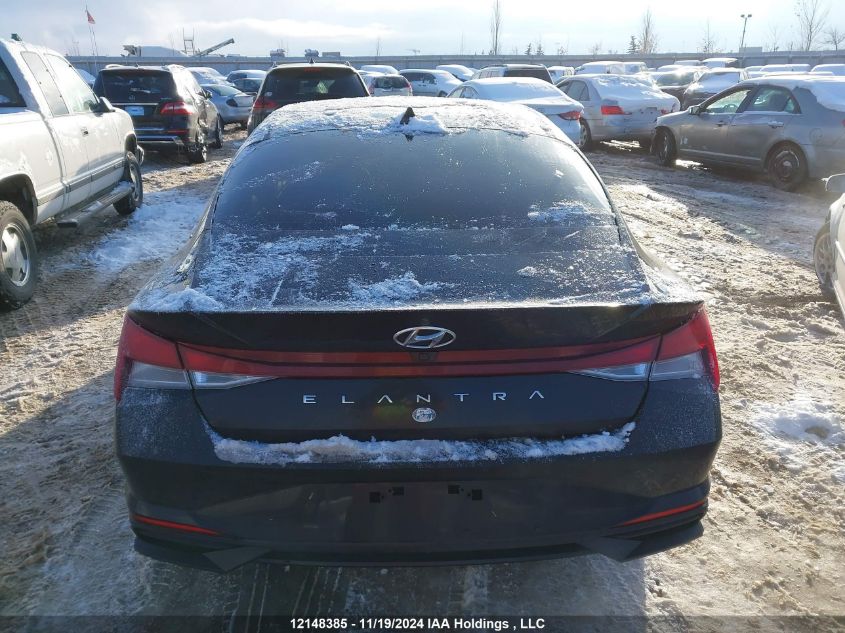 2022 Hyundai Elantra Sel VIN: KMHLM4AG6NU316843 Lot: 12148385