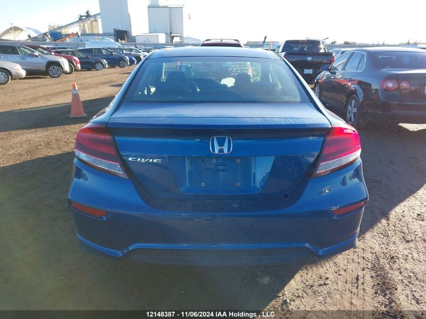 2014 Honda Civic Lx VIN: 2HGFG3B59EH000762 Lot: 12148387