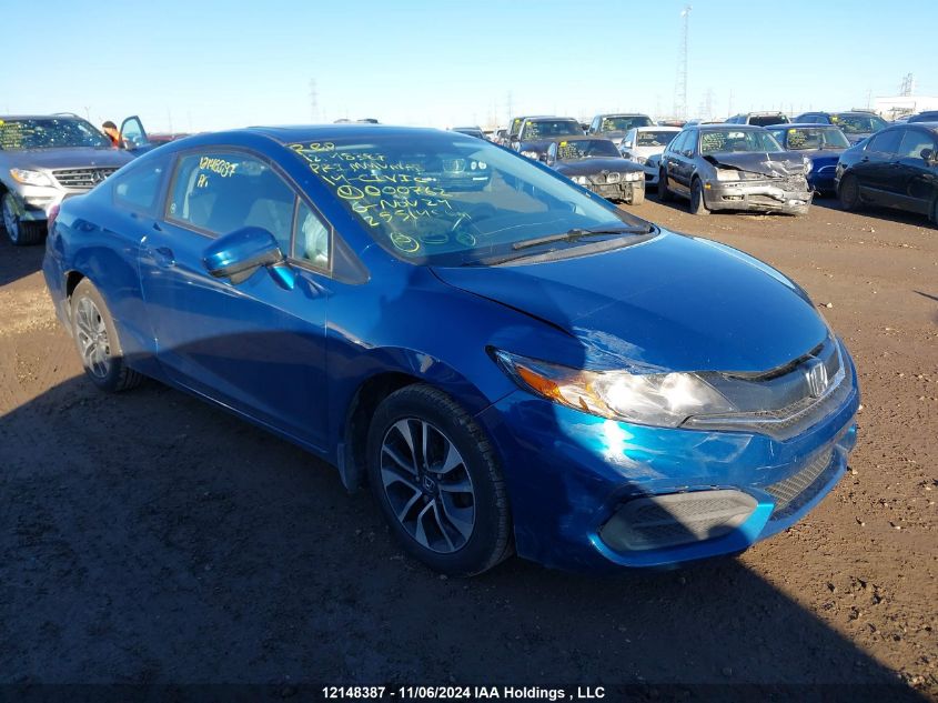 2014 Honda Civic Lx VIN: 2HGFG3B59EH000762 Lot: 12148387