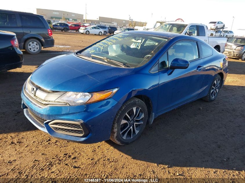 2014 Honda Civic Lx VIN: 2HGFG3B59EH000762 Lot: 12148387