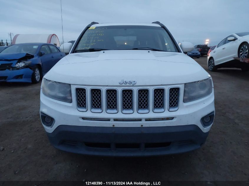 2014 Jeep Compass Limited VIN: 1C4NJCCB6ED513514 Lot: 12148390