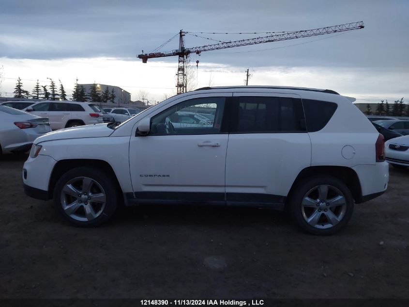 2014 Jeep Compass Limited VIN: 1C4NJCCB6ED513514 Lot: 12148390