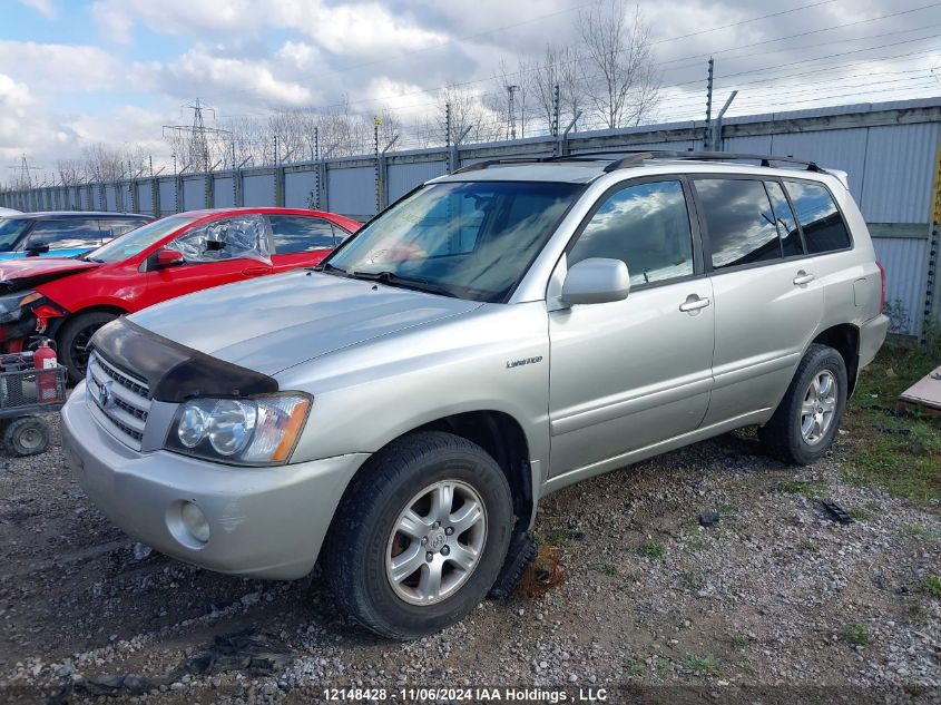 2003 Toyota Highlander Limited VIN: JTEHF21A430133168 Lot: 12148428