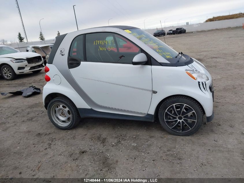 2013 Smart Fortwo VIN: WMEEJ3BAXDK618657 Lot: 12148444