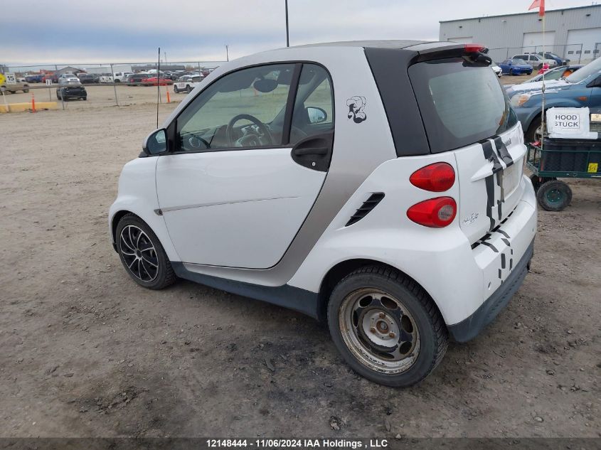 2013 Smart Fortwo VIN: WMEEJ3BAXDK618657 Lot: 12148444