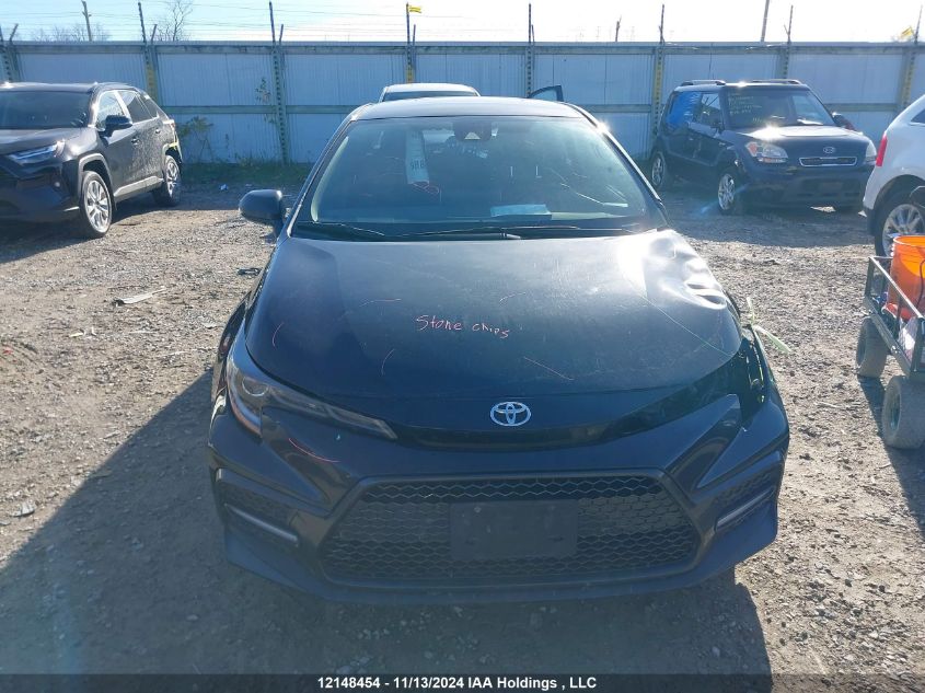 2020 Toyota Corolla Se VIN: 5YFB4RBE6LP012657 Lot: 12148454