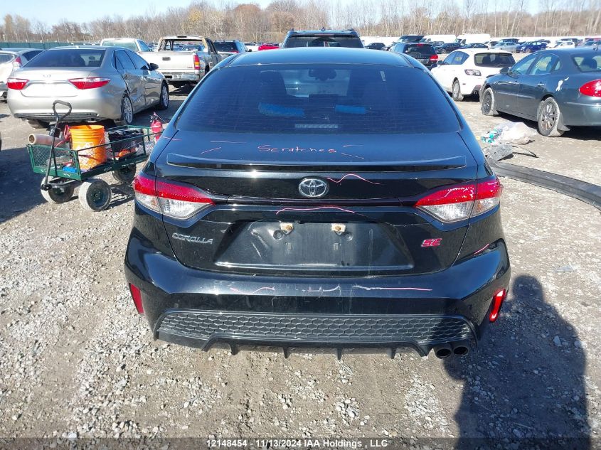 2020 Toyota Corolla Se VIN: 5YFB4RBE6LP012657 Lot: 12148454