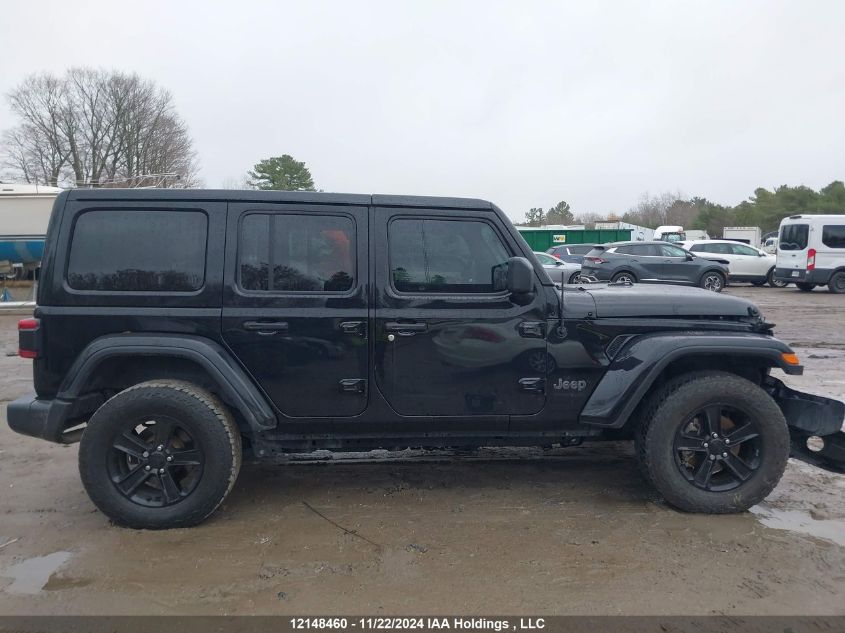 2021 Jeep Wrangler Unlimited Sahara VIN: 1C4HJXEG9MW619598 Lot: 12148460