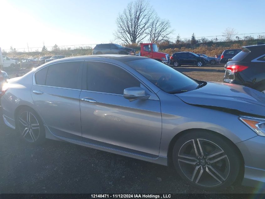 2016 Honda Accord Sedan VIN: 1HGCR2F57GA801709 Lot: 12148471