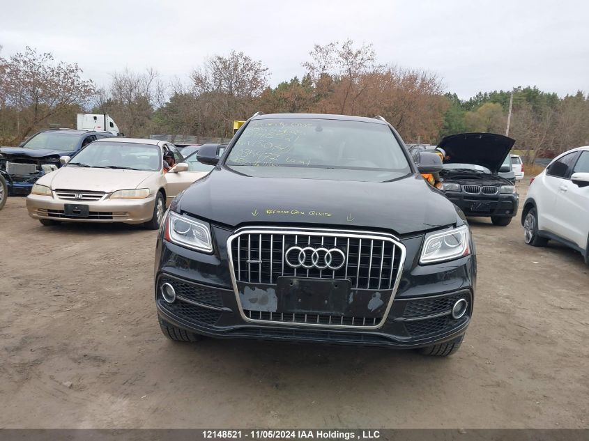 2015 Audi Q5 VIN: WA1DMCFP3FA035477 Lot: 12148521