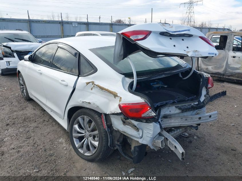 2016 Chrysler 200 S VIN: 1C3CCCBB2GN121005 Lot: 12148540