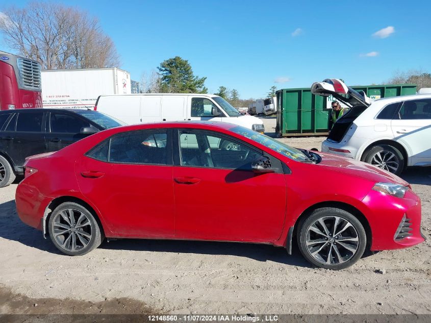 2017 Toyota Corolla Se VIN: 2T1BURHE7HC910781 Lot: 12148560