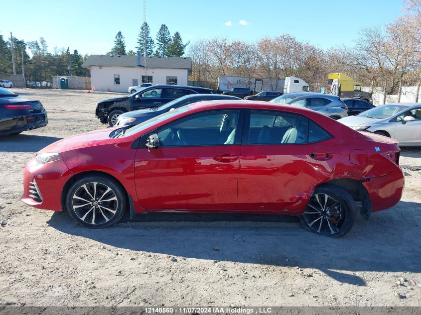 2017 Toyota Corolla Se VIN: 2T1BURHE7HC910781 Lot: 12148560