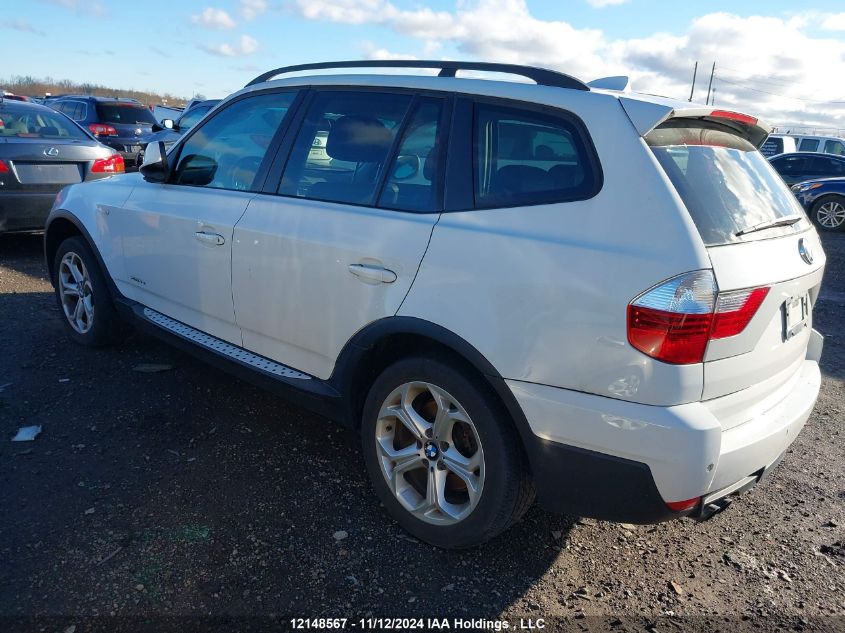 2010 BMW X3 VIN: WBXPC9C47AWJ32506 Lot: 12148567