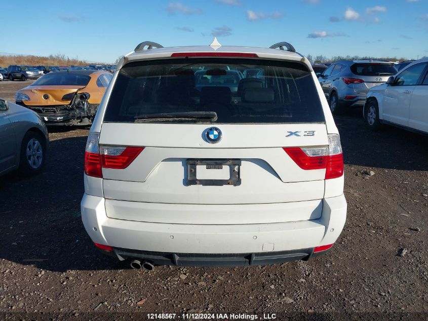 2010 BMW X3 VIN: WBXPC9C47AWJ32506 Lot: 12148567