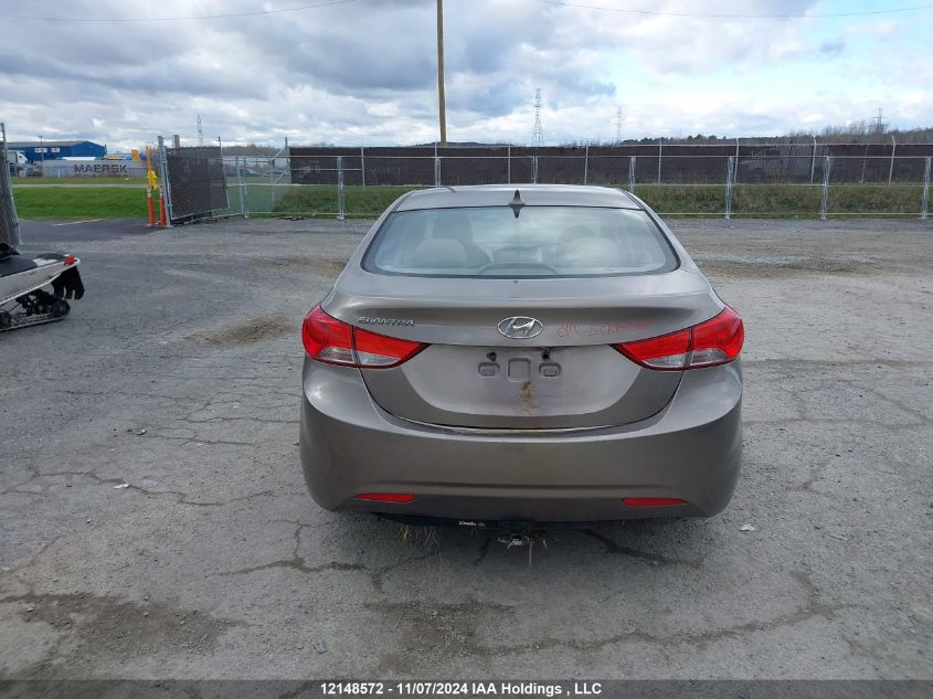 2013 Hyundai Elantra Gl VIN: 5NPDH4AEXDH282796 Lot: 12148572