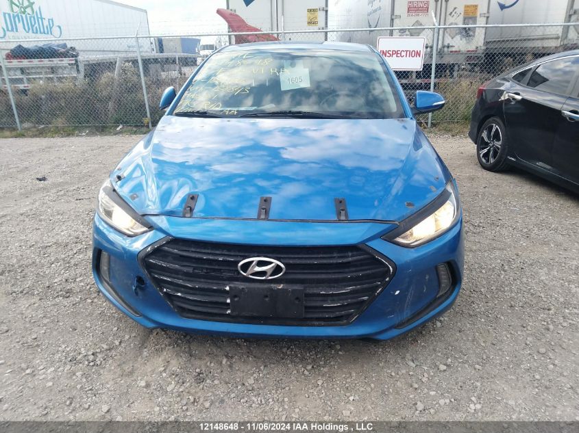 2017 Hyundai Elantra Gl VIN: KMHD84LF7HU124106 Lot: 12148648