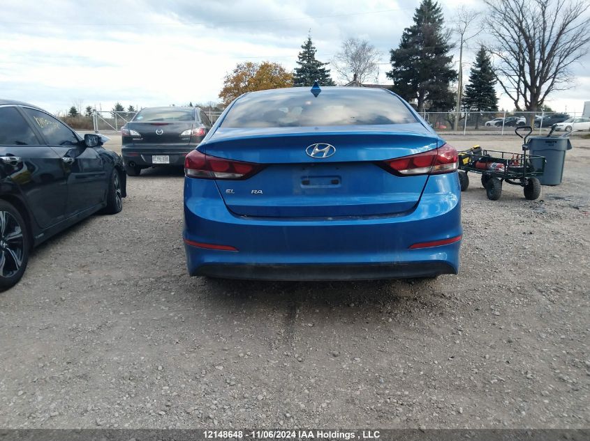 2017 Hyundai Elantra Gl VIN: KMHD84LF7HU124106 Lot: 12148648