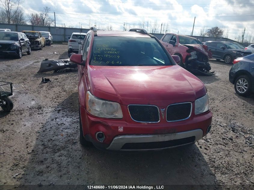 2006 Pontiac Torrent VIN: 2CKDL63F666185059 Lot: 12148680