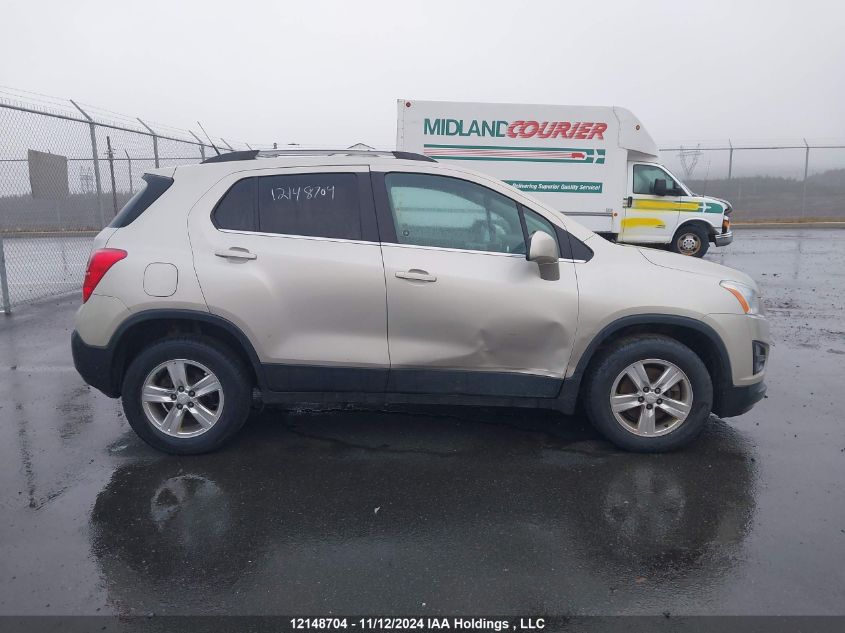 2013 Chevrolet Trax VIN: 3GNCJPSB9DL152053 Lot: 12148704