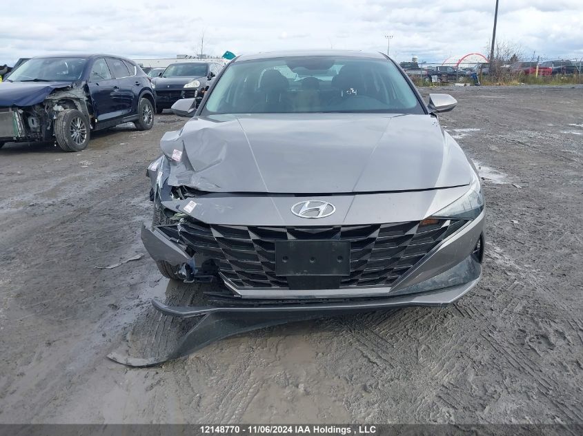 2023 Hyundai Elantra Luxury Ivt VIN: KMHLN4AG9PU517698 Lot: 12148770