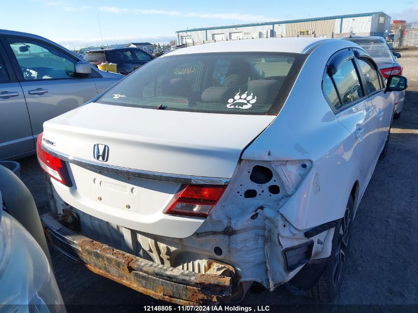 2013 Honda Civic Sdn VIN: 2HGFB2F54DH018040 Lot: 12148805