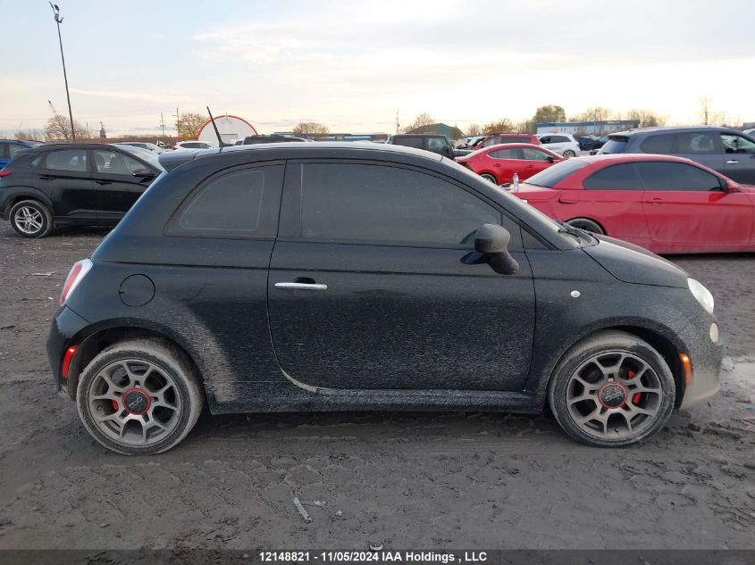 2014 Fiat 500 Sport VIN: 3C3CFFBR3ET208639 Lot: 12148821