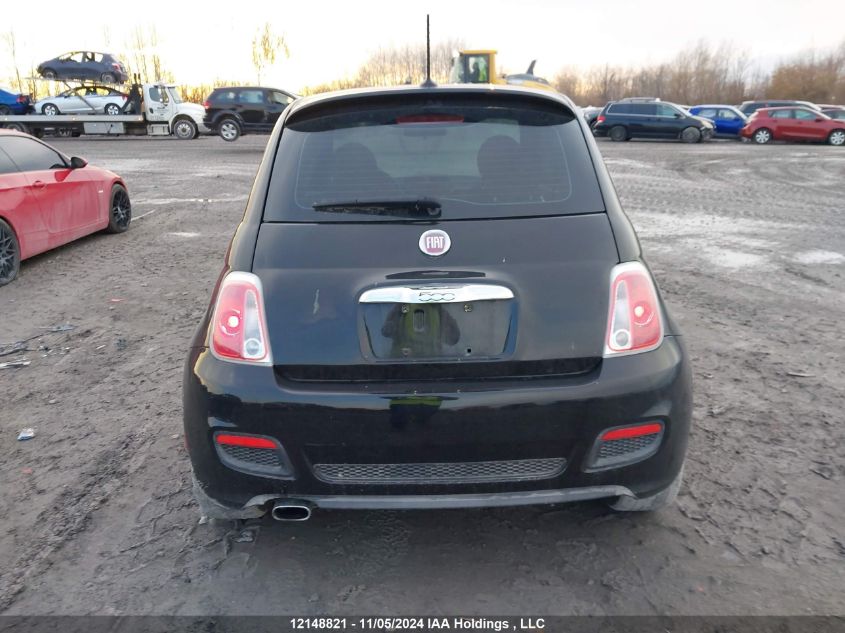 2014 Fiat 500 Sport VIN: 3C3CFFBR3ET208639 Lot: 12148821