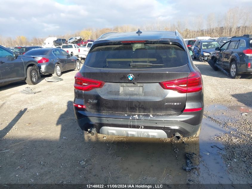 2020 BMW X3 VIN: 5UXTY5C01LLT33100 Lot: 12148822