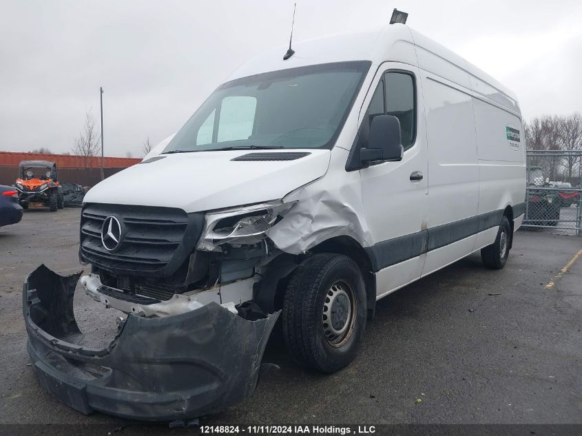 2022 Mercedes-Benz Sprinter 2500 VIN: W1Y4DCHY7NP445458 Lot: 12148824