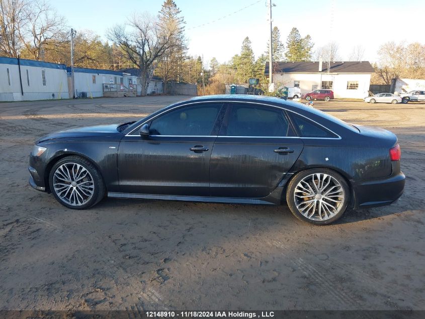 2016 Audi A6 VIN: WAUJGAFC5GN029334 Lot: 12148910