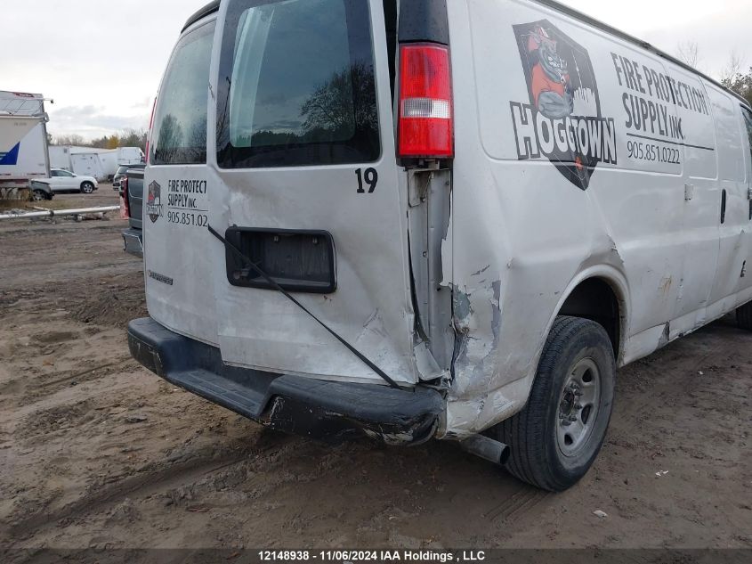 2018 Chevrolet Express Cargo Van VIN: 1GCWGBFP5J1237861 Lot: 12148938